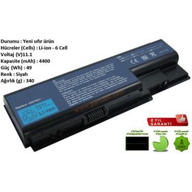 Acer BTP-AS5520G Notebook Bataryası