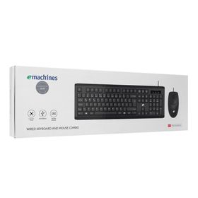 Acer Emachines EAK9821 USB Kablolu Siyah Türkçe Q Klavye Mouse Set