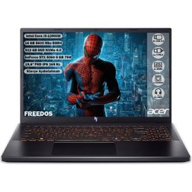 Acer Nitro ANV15-52-99UN NH.QZ8EY.004 i9-13900H 16GB RAM 512GB SSD RTX 5060 FreeDOS 15.6 inç Oyun Bilgisayarı
