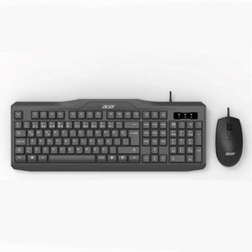 Acer OAK-930 Kablolu Sessiz Tuşlu Siyah Klavye Moue Set