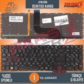 Acer Predator G5-793-79M0 Işıklı Siyah Notebook Klavye