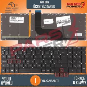 Acer Predator G9-592-792H Işıklı Klavye Notebook Klavye