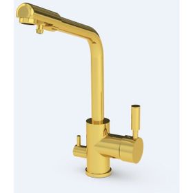 Aceser Arıtmalı 3 Yollu Gold Altın Eviye Bataryası
