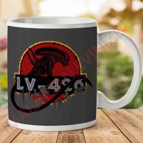 Acheron Lv 426 Xenomorph Alien Jurassic Park Baskılı Kupa Bardak