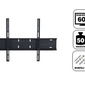 Achill BEKPQTW4 Su Terazili 60'' - 152 Ekran Tüm TV'ler İçin Sabit Tv Askı Aparatı