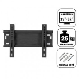 Achill CFGMRW27 Ub 40 26''-32'' - 66 cm - 82 cm Sabıt Duvar Askı Aparatı