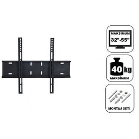 Achill Su Terazili Regal 32'' - 55'' - 140 Ekran Sabit Tv Askı Aparatı