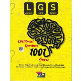 Açı 8. Sınıf Lgs Çözülmesi Gereken 1001 Soru - Kolektif