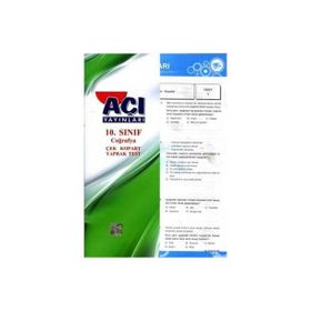Açı Yayınları 10.Sınıf Coğrafya Yaprak Test
