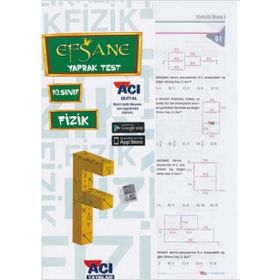 Açı Yayınları 10. Sınıf Fizik Efsane Yaprak Test
