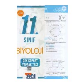 Açı Yayınları 11.Sınıf Biyoloji Yaprak Test