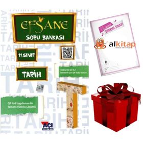 Açı Yayınları 11. Sınıf Tarih Efsane Soru Bankası
