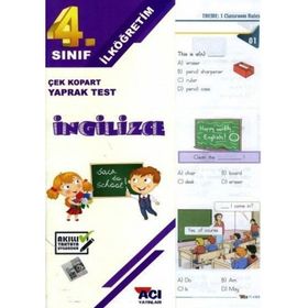 Açı Yayınları 4.Sınıf İngilizce Yaprak Test