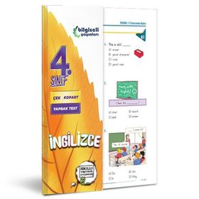 Açı Yayınları 4.Sınıf İngilizce Yaprak Test