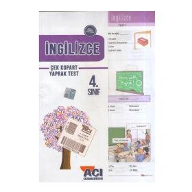 Açı Yayınları 4.Sınıf İngilizce Yaprak Test