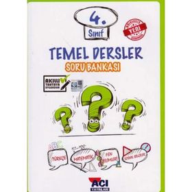 Açı Yayınları 4. Sınıf Temel Dersler Soru Bankası