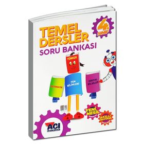 Açı Yayınları 4. Sınıf Temel Dersler Soru Bankası