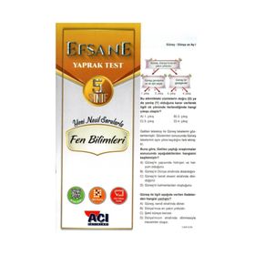 Açı Yayınları 5. Sınıf Fen Bilimleri Efsane Yaprak Test