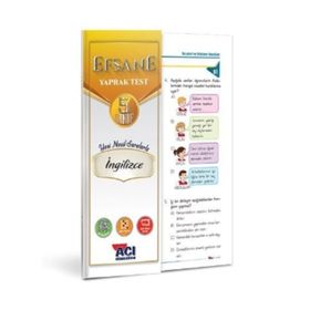 Açı Yayınları 5.Sınıf İngilizce Efsane Çek Kopart Yaprak Test