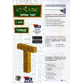 Açı Yayınları 5.sınıf Türkçe Yaprak Test
