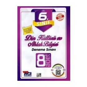 Açı Yayınları 6. Sınıf Din Kültürü Ve Ahlak Bilgisi 8'li Deneme Sınavı