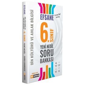Açı Yayınları 6.Sınıf Din Kültürü Ve Ahlak Bilgisi Efsane Yaprak Test