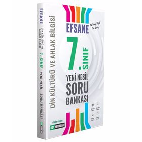 Açı Yayınları 7.Sınıf Din Kültürü ve Ahlak Bilgisi Efsane Çek Kopart Yaprak Test