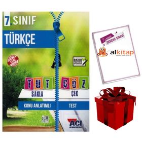 Açı Yayınları 7. Sınıf Türkçe Tut Sakla Çek Çöz
