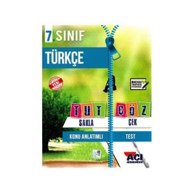 Açı Yayınları 7. Sınıf Türkçe Tut Sakla Çek Çöz