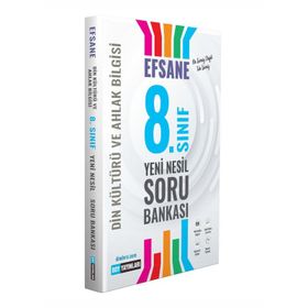 Açı Yayınları 8.Sınıf Din Kültürü ve Ahlak Bilgisi Efsane Çek Kopar Yaprak Test
