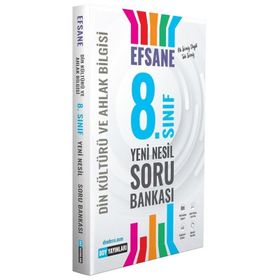 Açı Yayınları 8.Sınıf Din Kültürü ve Ahlak Bilgisi Efsane Çek Kopar Yaprak Test