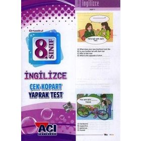 Açı Yayınları 8.sınıf İngilizce Yaprak Test
