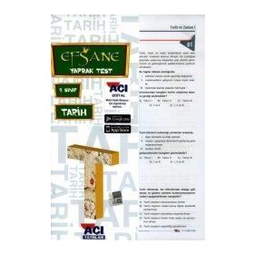 Açı Yayınları 9. Sınıf Efsane Tarih Çek Kopart Yaprak Test