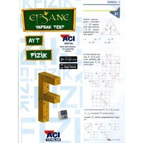 Açı Yayınları AYT Fizik Efsane Çek Kopart Yaprak Test