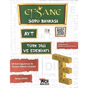 Açı Yayınları AYT Türk Dili ve Edebiyatı Efsane Soru Bankası