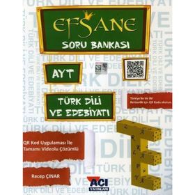 Açı Yayınları AYT Türk Dili ve Edebiyatı Efsane Soru Bankası
