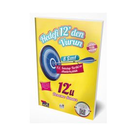 Açı Yayınları LGS 8. Sınıf İnkılap Tarihi On İkili Deneme Sınavı