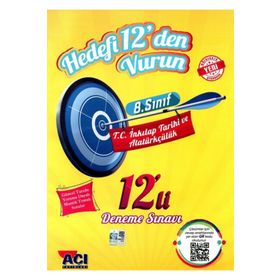 Açı Yayınları LGS 8. Sınıf İnkılap Tarihi On İkili Deneme Sınavı