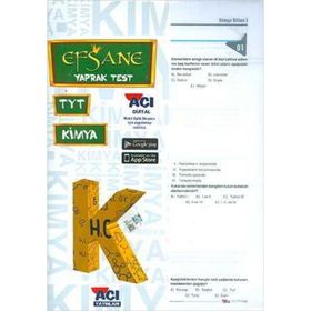 Açı Yayınları TYT Kimya Efsane Yaprak Test