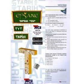 Açı Yayınları TYT Tarih Efsane Yaprak Test