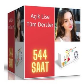 Açık Lise Tüm Dersler Görüntülü Eğitim Seti