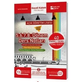 Açık Öğretim Lisesi Tüm Dersler 5. 6. 7. 8. Dönem Ders Notları - Kolektif
