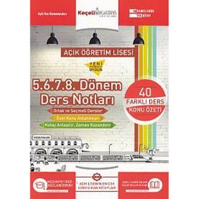 Açık Öğretim Lisesi Tüm Dersler 5. 6. 7. 8. Dönem Ders Notları - Kolektif