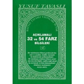Açıklamalı 32 ve 54 Farz Bilgileri - Yusuf Tavaslı
