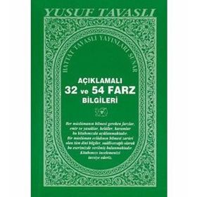 Açıklamalı 32 ve 54 Farz Bilgileri - Yusuf Tavaslı
