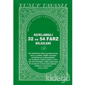 Açıklamalı 32 ve 54 Farz Bilgileri - Yusuf Tavaslı