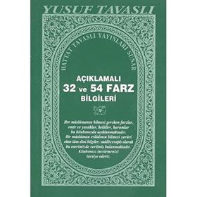 Açıklamalı 32 ve 54 Farz Bilgileri - Yusuf Tavaslı