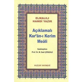 AÇIKLAMALI KUR'AN-I KERIM MEALI (ÇANTA BOY) METINSIZ (044) - ELMALILI MUHAMMED HAMDI YAZIR
