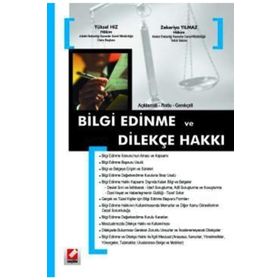AÇIKLAMALI-NOTLU-GEREKÇELİ BILGI EDINME VE DİLEKÇE HAKKI - YÜKSEL HIZ; ZEKERIYA YILMAZ