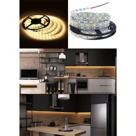 Aciko 3 Çipli Gün Işığı 2 mt 12V Adaptör Kuruluma Hazır Set Şerit LED